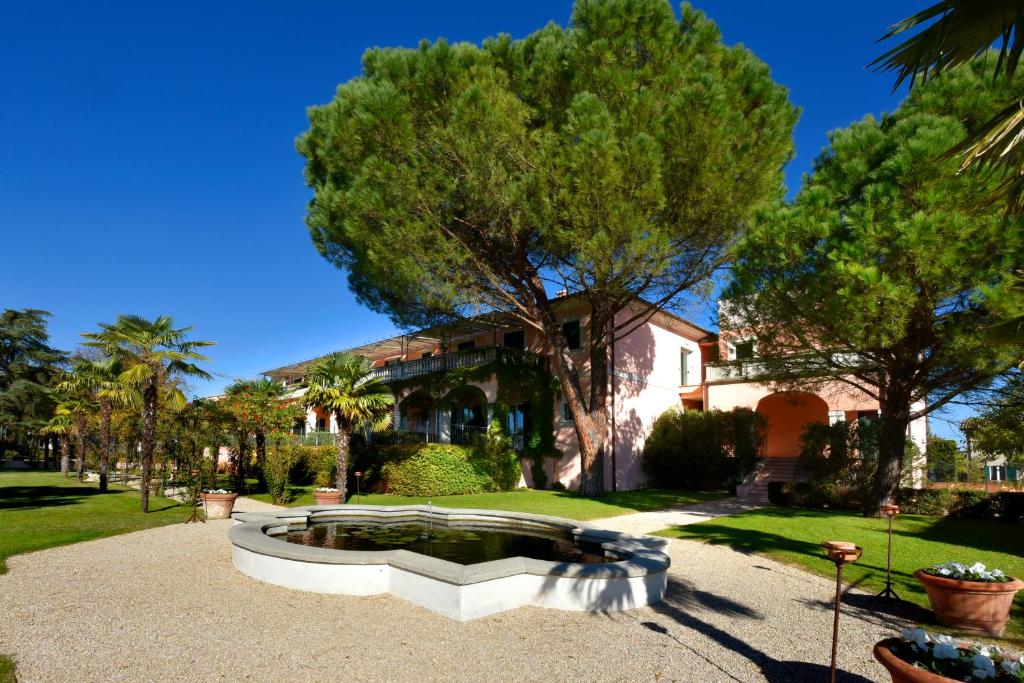 Zahrada ubytování Villa Santa Barbara