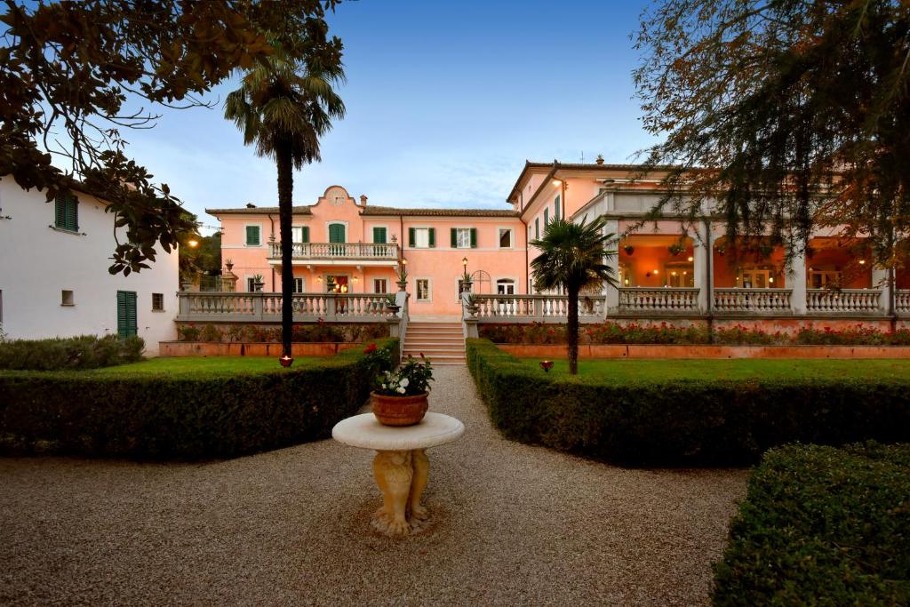 Zahrada ubytování Villa Santa Barbara