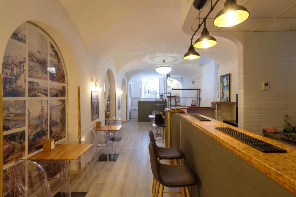 Posezení v ubytování DCBoutiqueHotel