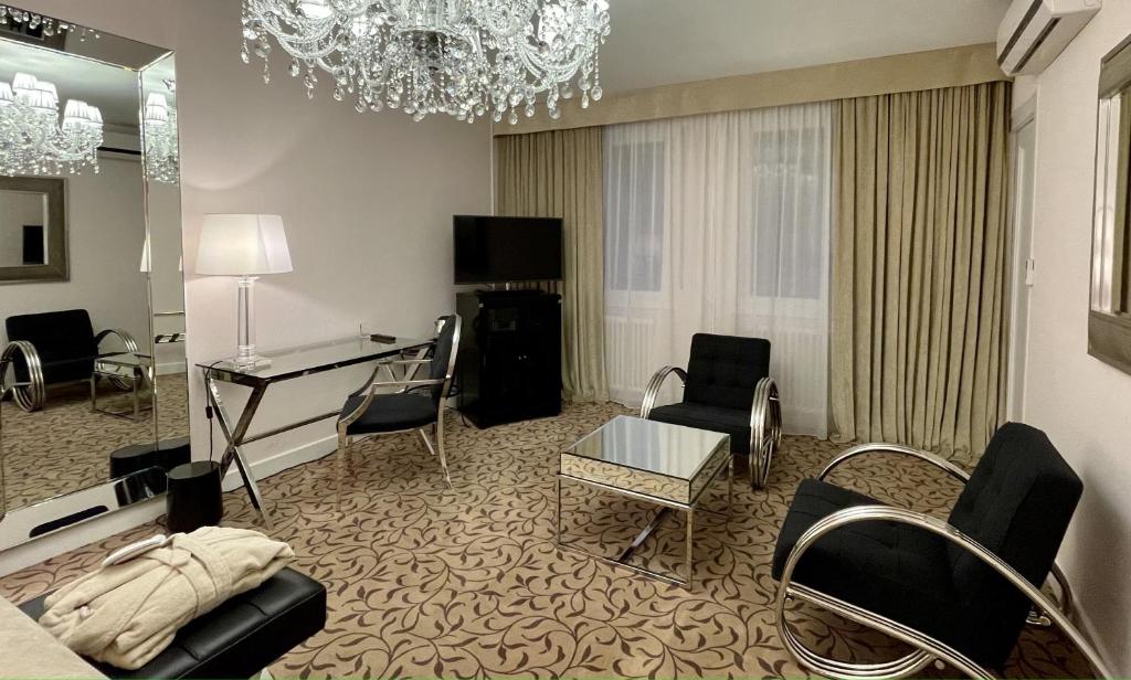 Posezení v ubytování Hotel Adriatica