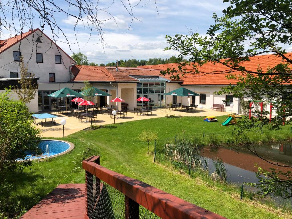 Bazén v ubytování Hotel Mlyn - Jihlava nebo v jeho okolí