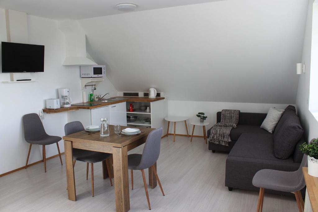 Kuchyň nebo kuchyňský kout v ubytování Guesthouse Hateigi 3