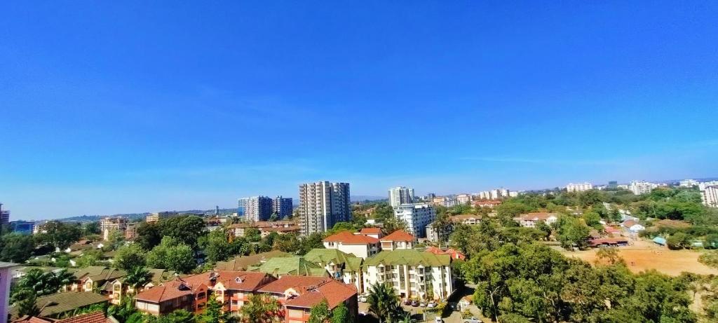Nespecifikovaný výhled na destinaci Nairobi nebo výhled na město při pohledu z hotelu
