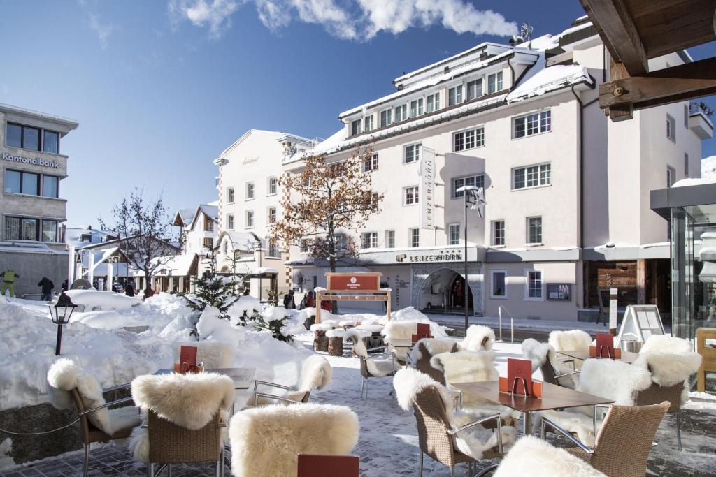 Hotel Spescha v zimě
