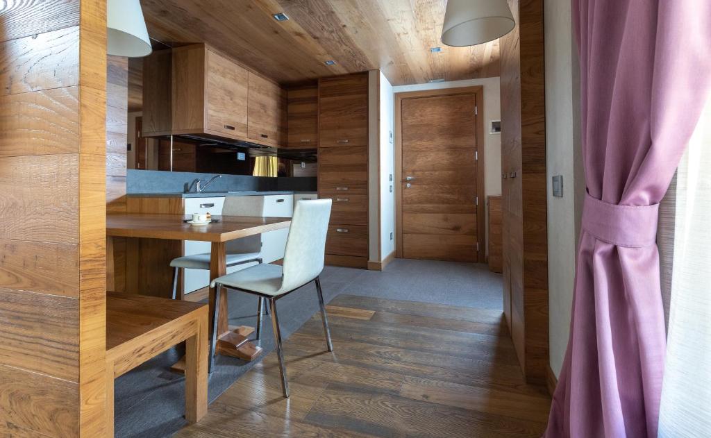 Kuchyň nebo kuchyňský kout v ubytování Sottovento Luxury Hospitality