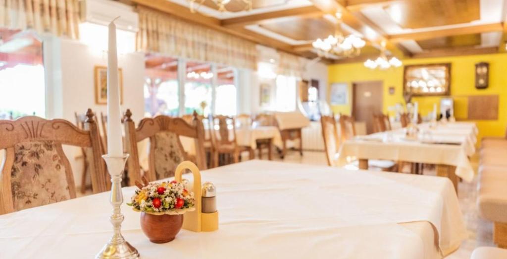Restaurace v ubytování Nature Hotel Lukanc