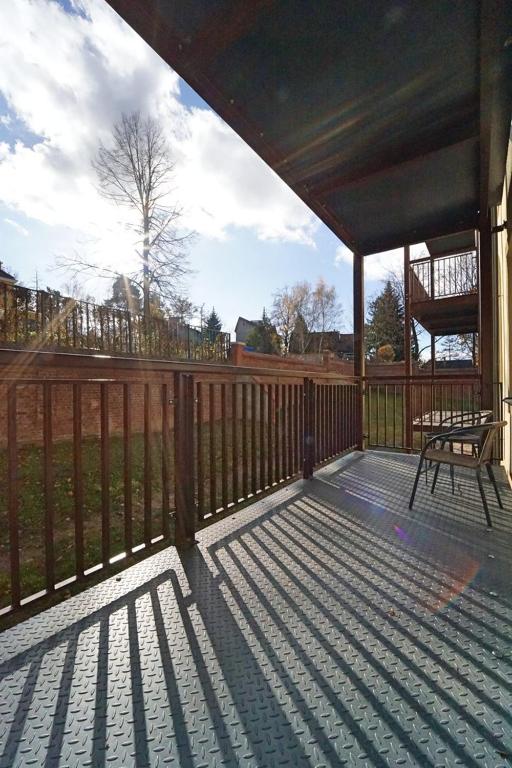 Balkón alebo terasa v ubytovaní Apartamenty EverySky - Mickiewicza 30
