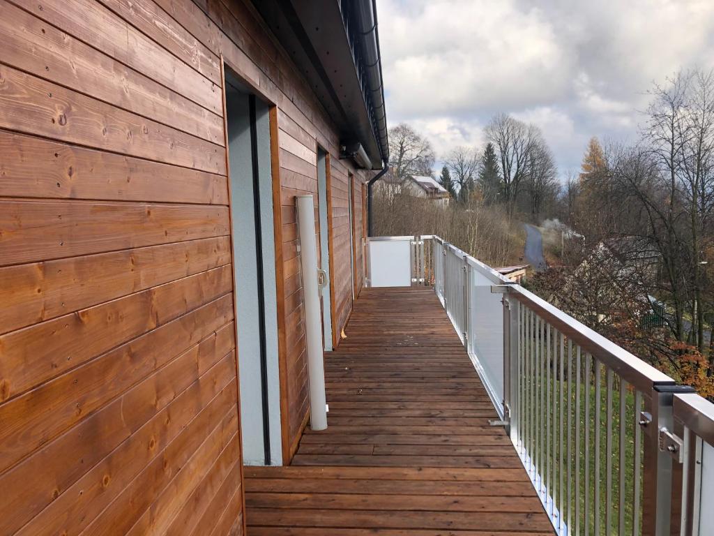 A balcony or terrace at SKY one & two