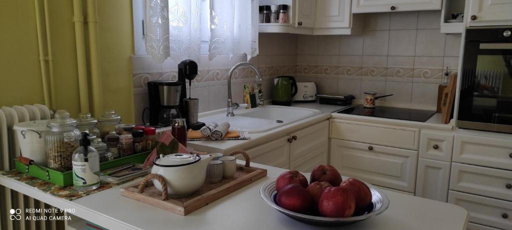Kuchnia lub aneks kuchenny w obiekcie Areti' s Home