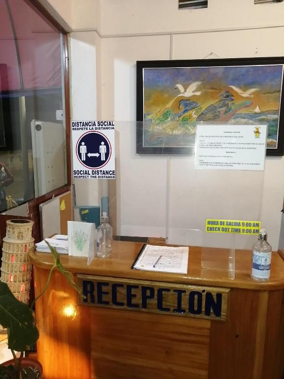 Vstupní hala nebo recepce v ubytování Hostal La Casa de Luis