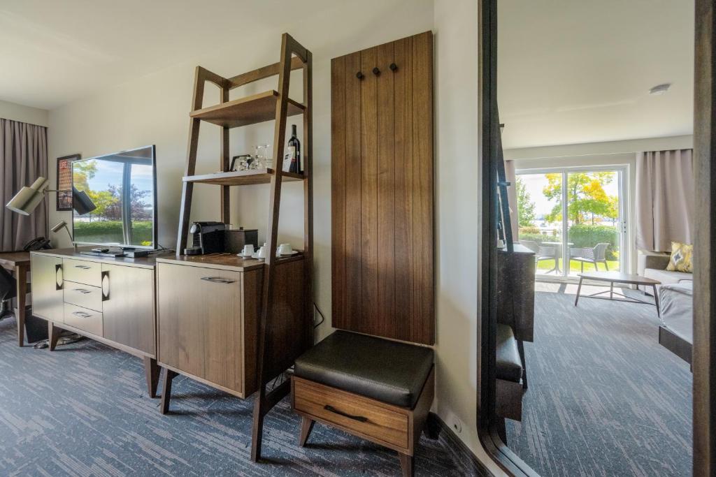 Beach Sustainability certification Hôtel Versō - コンフォ湖の景色