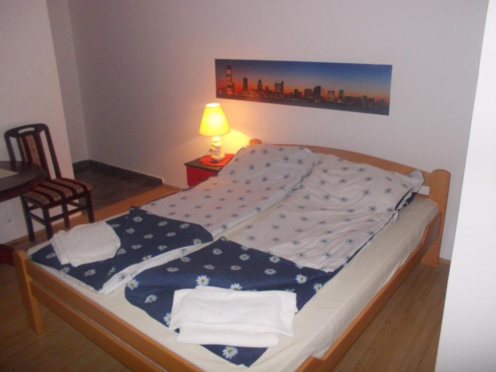 Postel nebo postele na pokoji v ubytování Apartments Agape