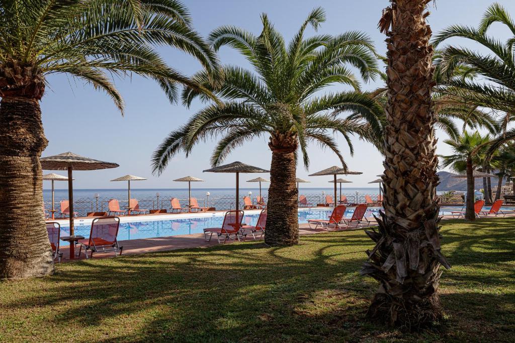 Bazén v ubytování Europa Resort Hotel nebo v jeho okolí