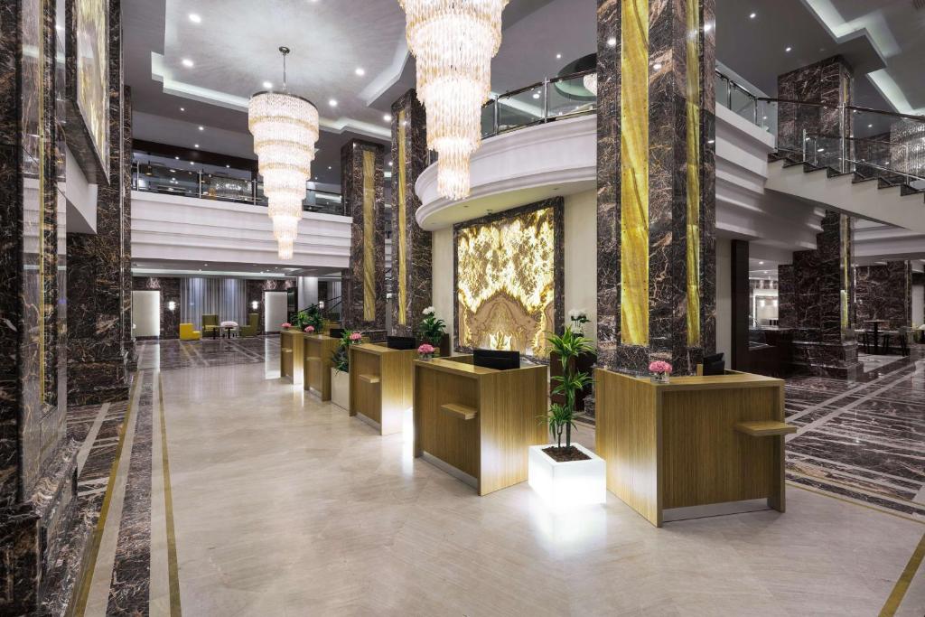 Vstupní hala nebo recepce v ubytování Park Inn by Radisson Makkah Al Naseem