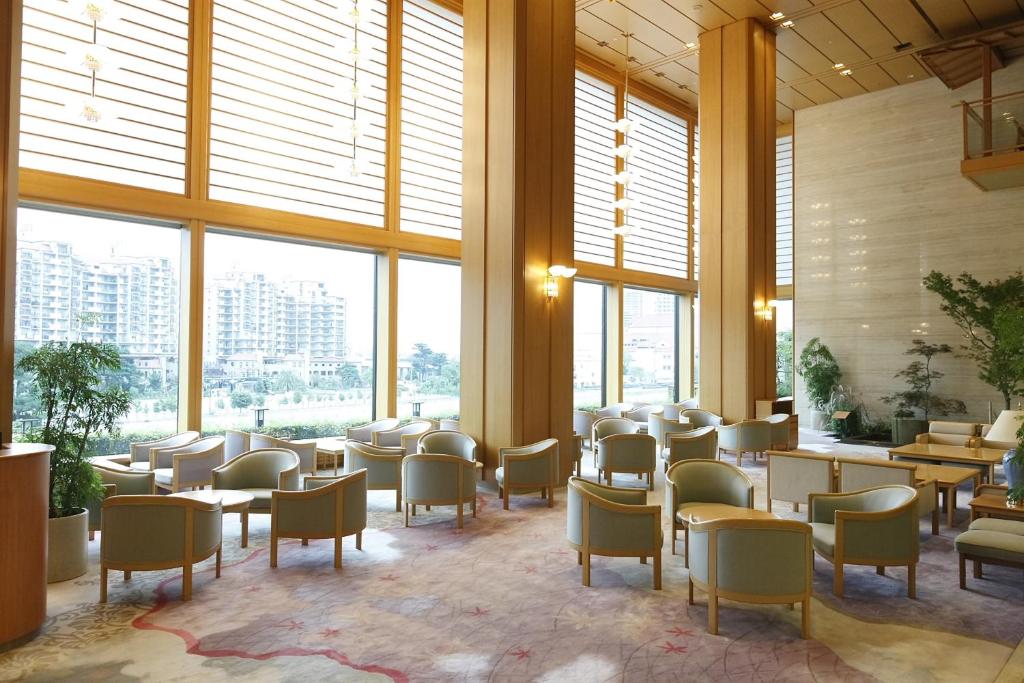 Posezení v ubytování Hotel Wakamizu