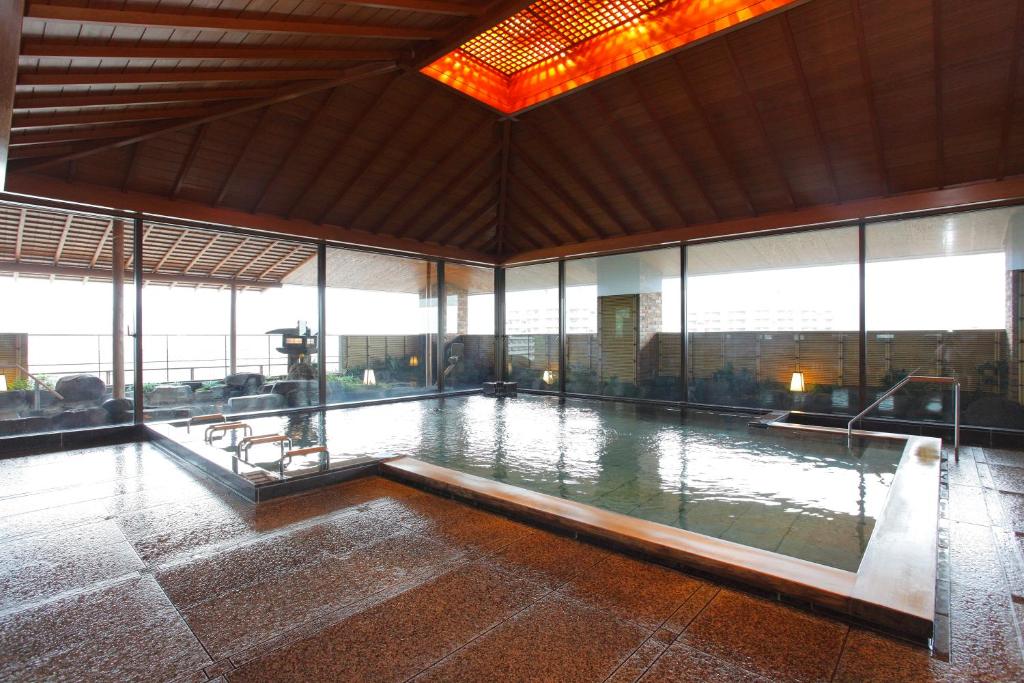 Bazén v ubytování Hotel Wakamizu nebo v jeho okolí