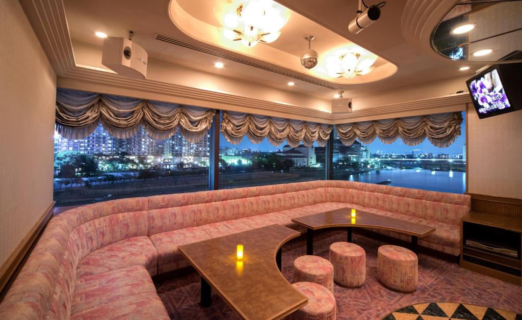Posezení v ubytování Hotel Wakamizu