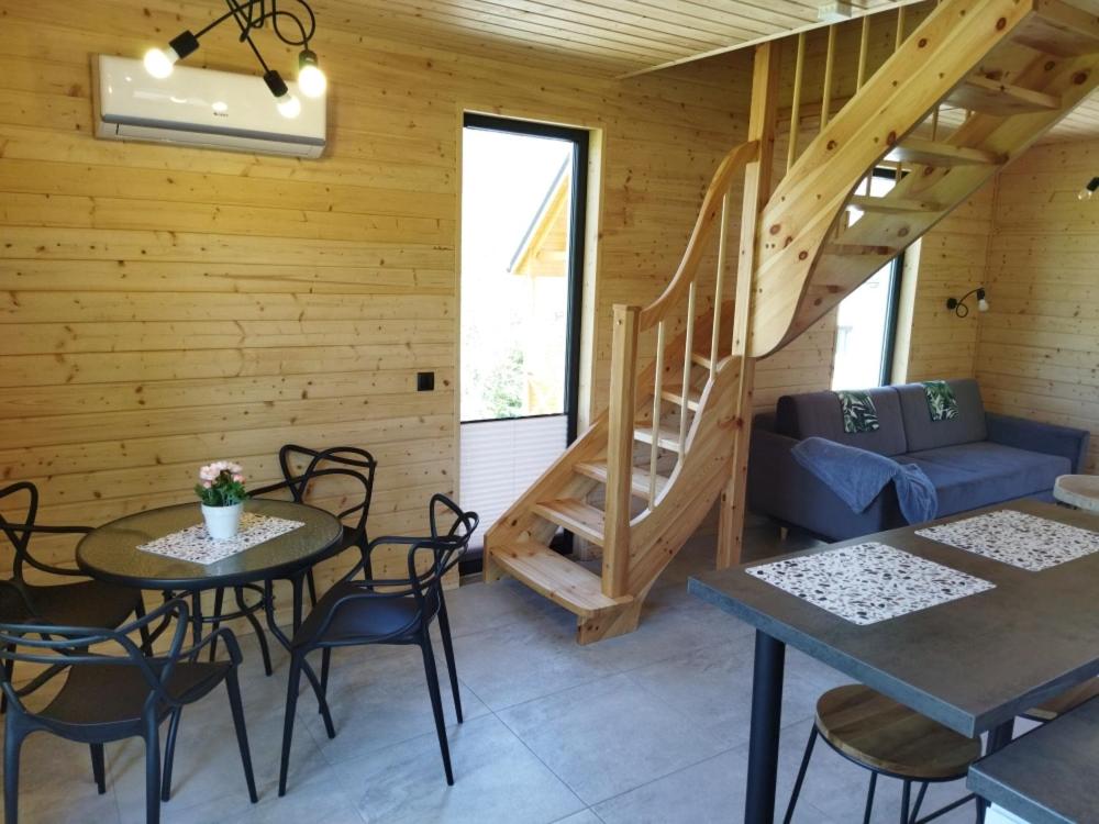 Posezení v ubytování Chatki wisla houses