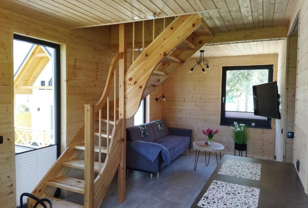 Posezení v ubytování Chatki wisla houses