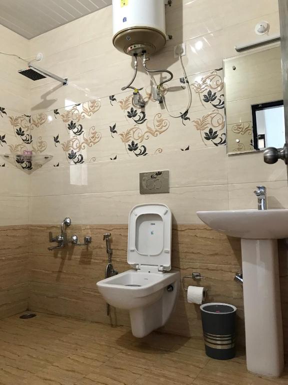 Koupelna v ubytování Tanwar B&B (bloominn)