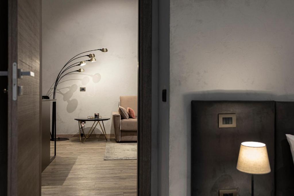 Posezení v ubytování Corso 84 Luxury Suites