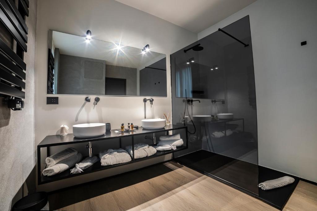 Koupelna v ubytování Corso 84 Luxury Suites