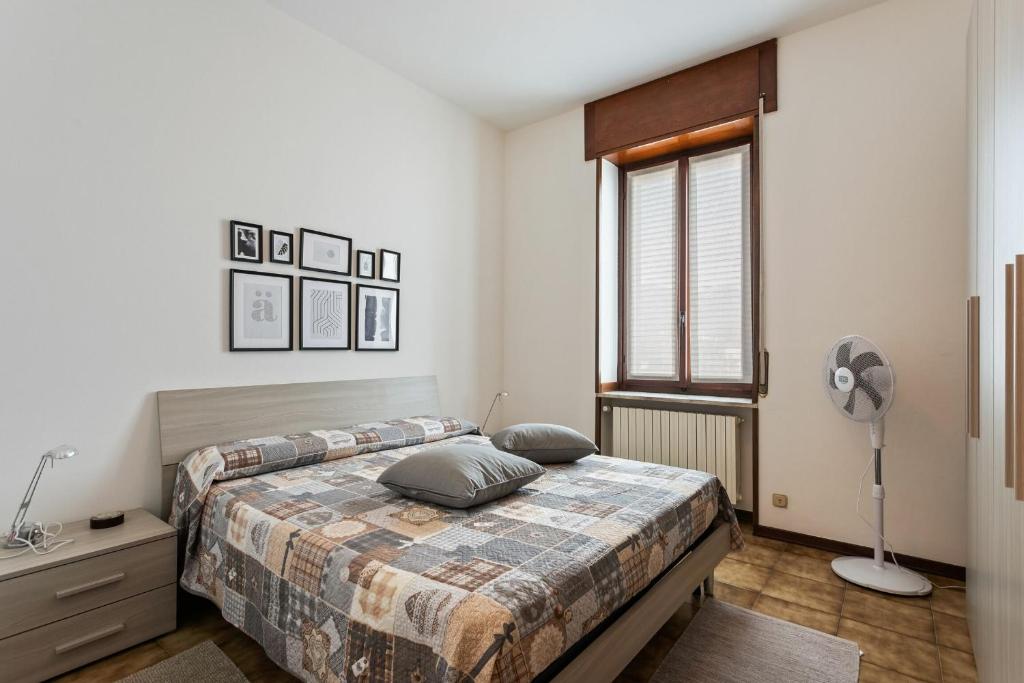 Postel nebo postele na pokoji v ubytování Casa La Rivetta by Halldis