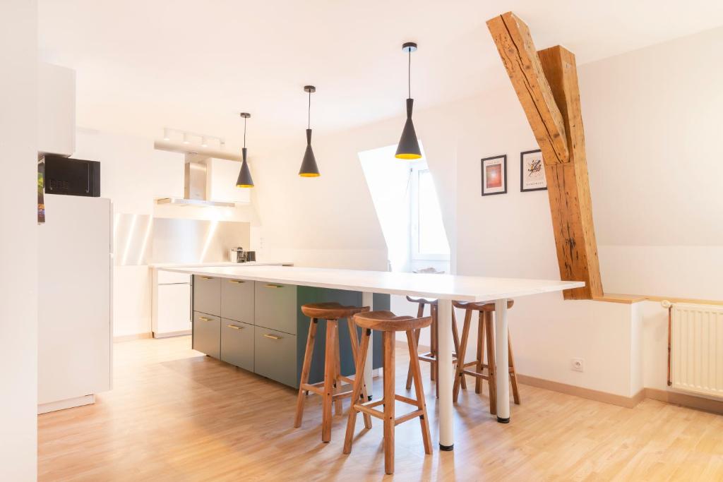 Le Chic de Serre - Sublime loft au cœur de Nancy - 两居室公寓