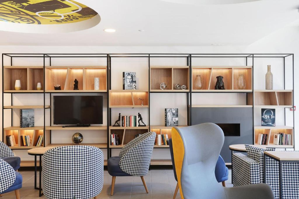 Zona de estar de Appart Hotel Odalys City Toulouse Centre Compans Caffarelli