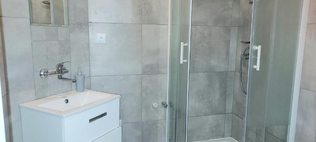 Kúpeľňa v ubytovaní Secret Apartament 2 Poznań