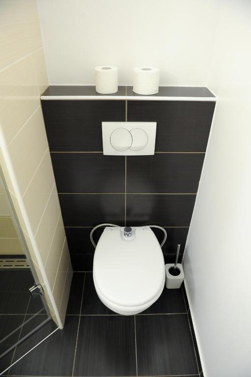 Koupelna v ubytování City Hotel Krško