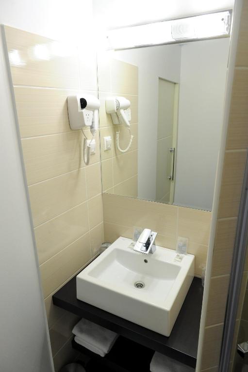 Koupelna v ubytování City Hotel Krško