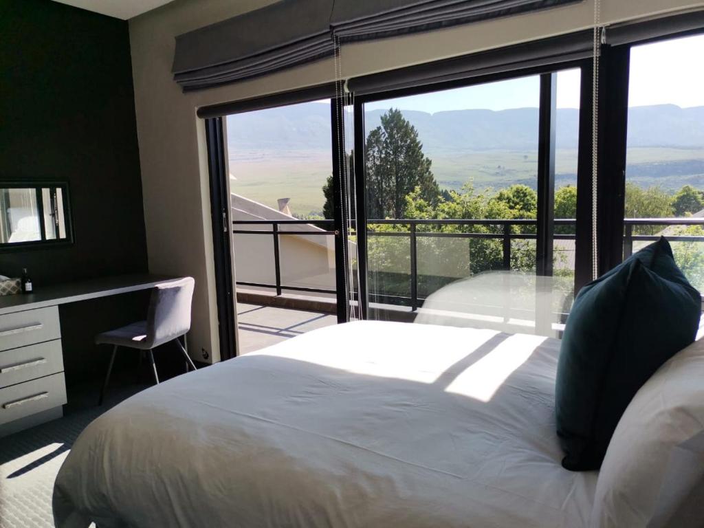 Nespecifikovaný výhled na hory nebo výhled na hory při pohledu z bed and breakfast