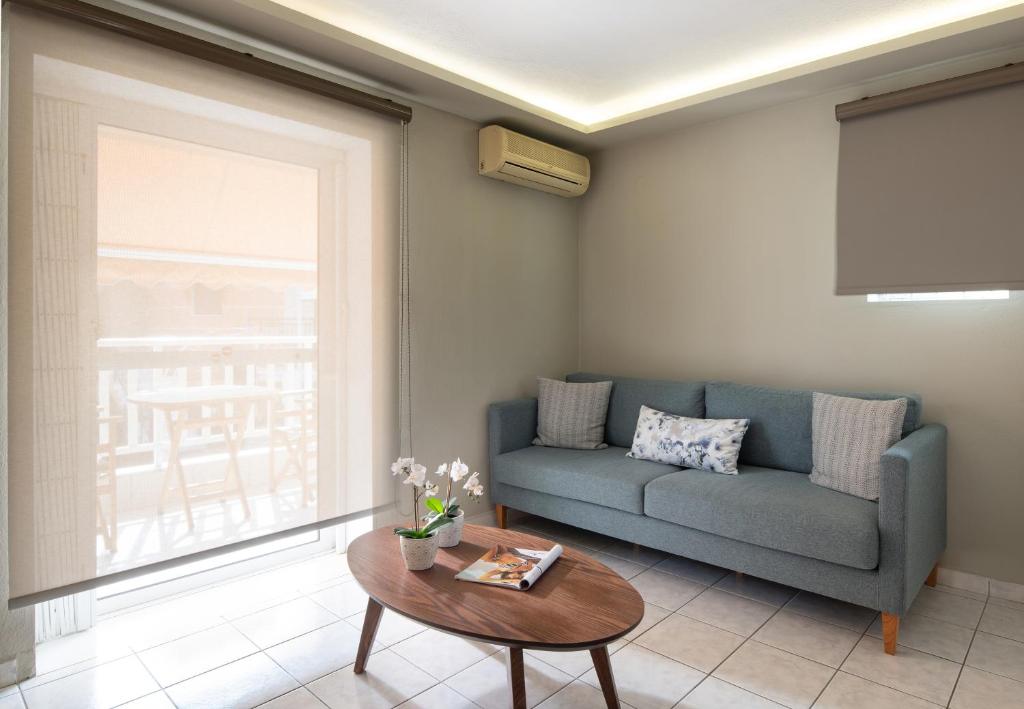 Posezení v ubytování Hotel Olga