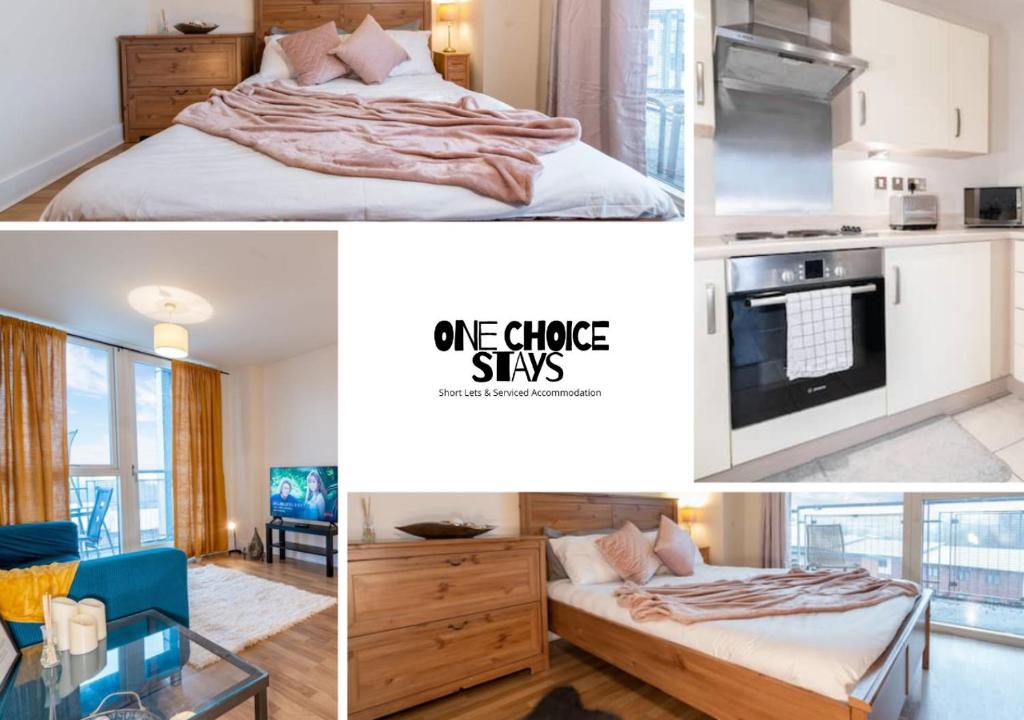 Cosy 2 Bedroom Apartment By One Choice Stays Serviced Accommodation Birmingham - City Centre - Wifi