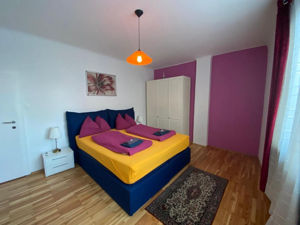 Posteľ alebo postele v izbe v ubytovaní Apartment Domino
