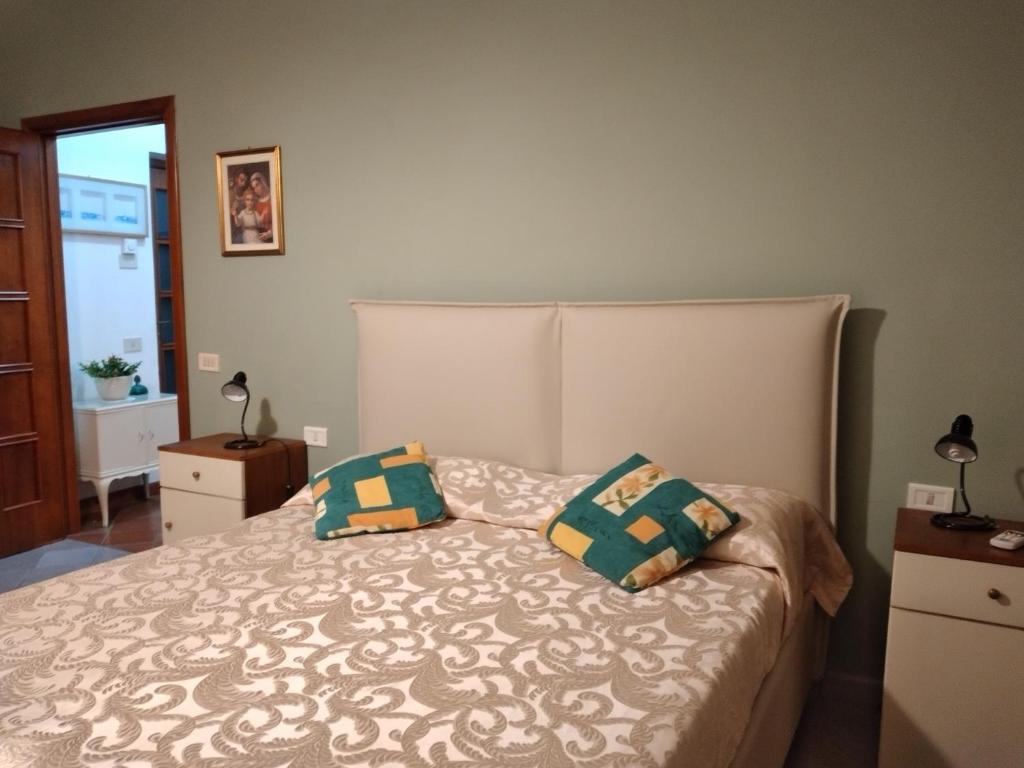 A bed or beds in a room at VILLA PIETRALTA