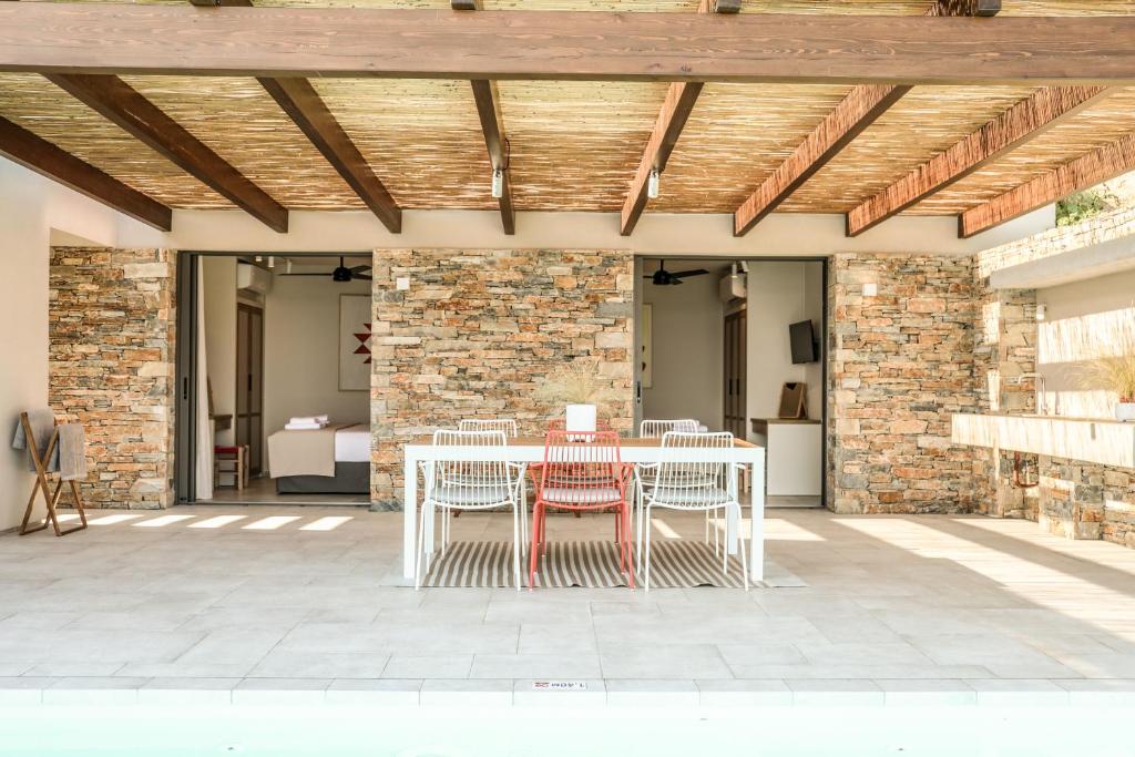 Terrasse ou espace extérieur de l'établissement Skiathos Symbol Villas