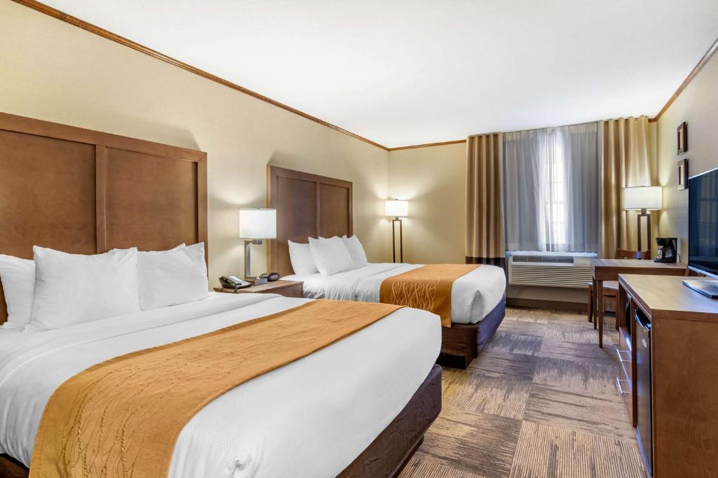 Comfort Inn Sedalia Station - Queen Room Met Twee Queensize Bedden - Niet -roken