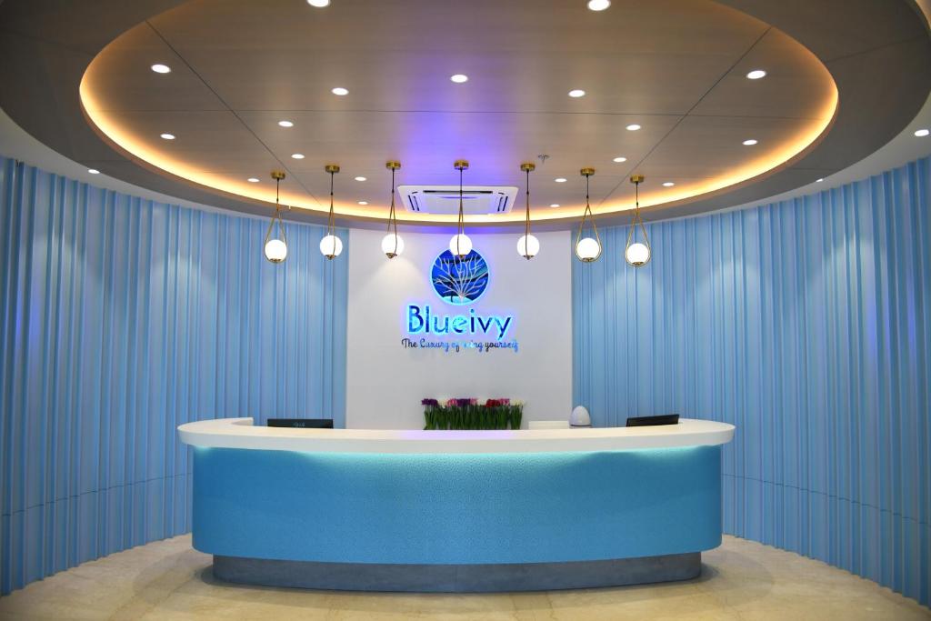Vstupní hala nebo recepce v ubytování Hotel Blueivy Anand