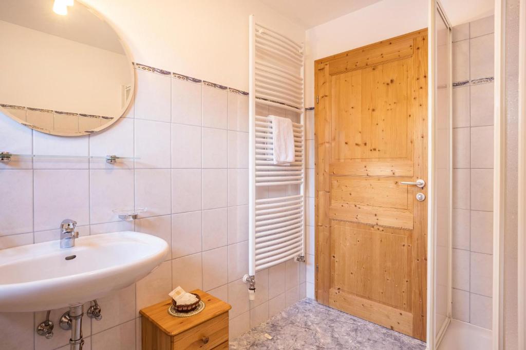 Koupelna v ubytování Lettnerhof Bnb Wohnung 4
