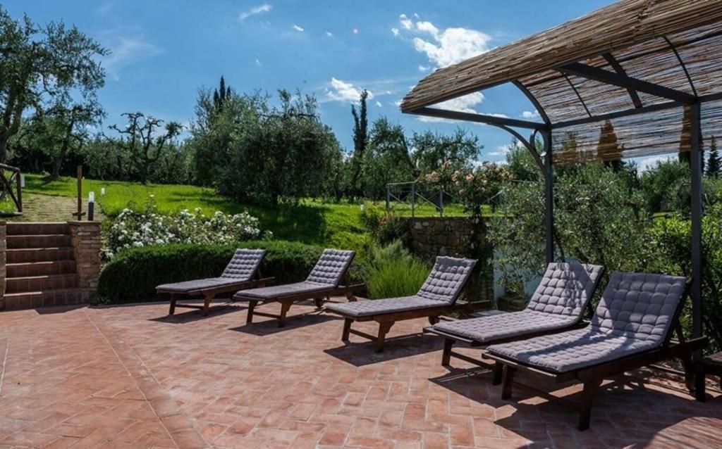 Ogród w obiekcie Villa le Mura