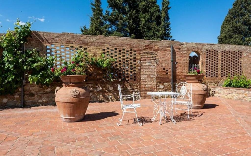 Ogród w obiekcie Villa le Mura