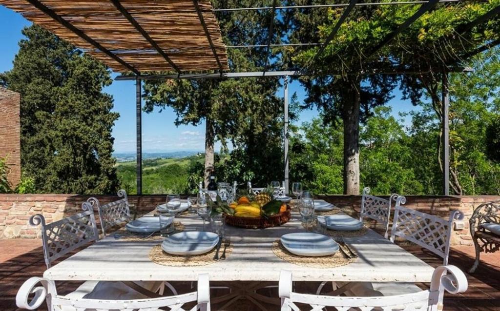 Balkon lub taras w obiekcie Villa le Mura