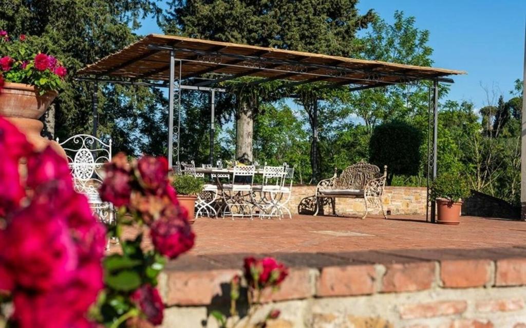Ogród w obiekcie Villa le Mura