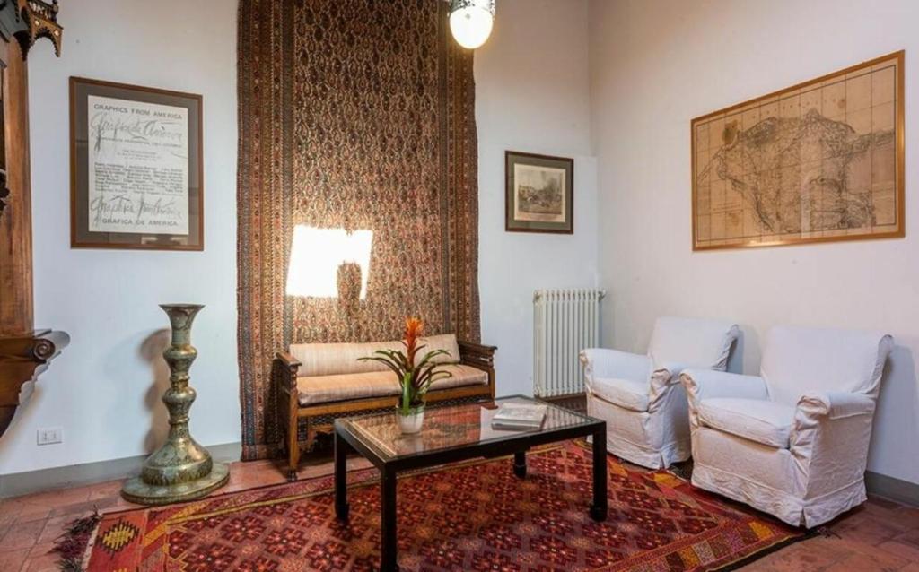 Część wypoczynkowa w obiekcie Villa le Mura