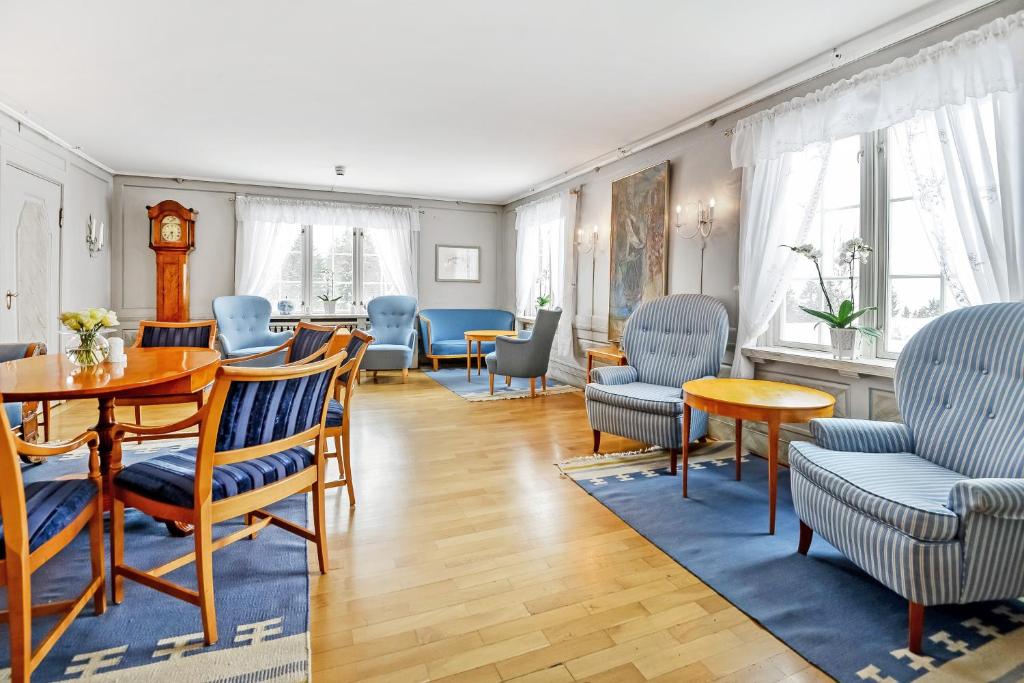 Posezení v ubytování Lysebu Hotel