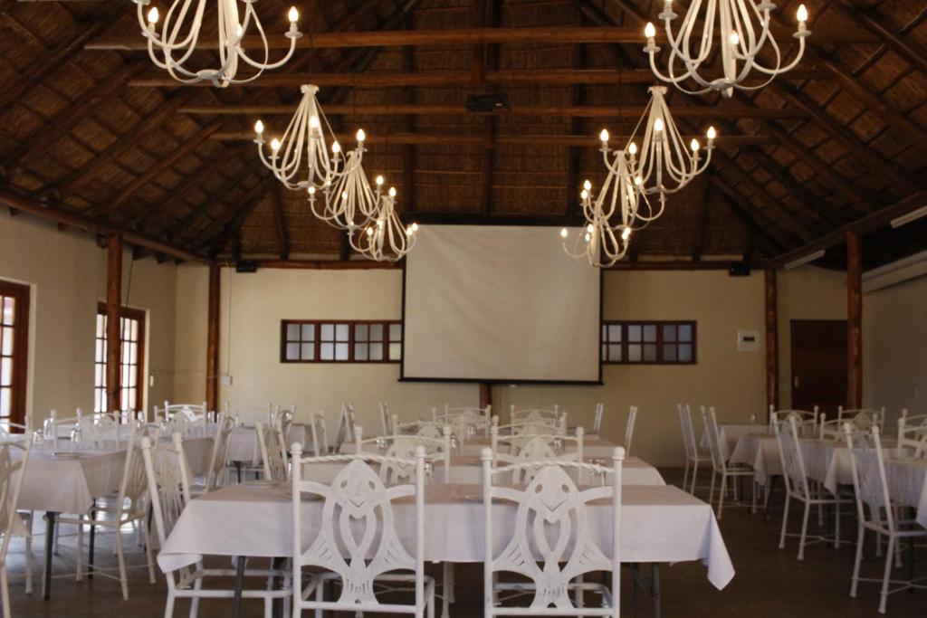Restaurace v ubytování Villa de la Rosa Klerksdorp