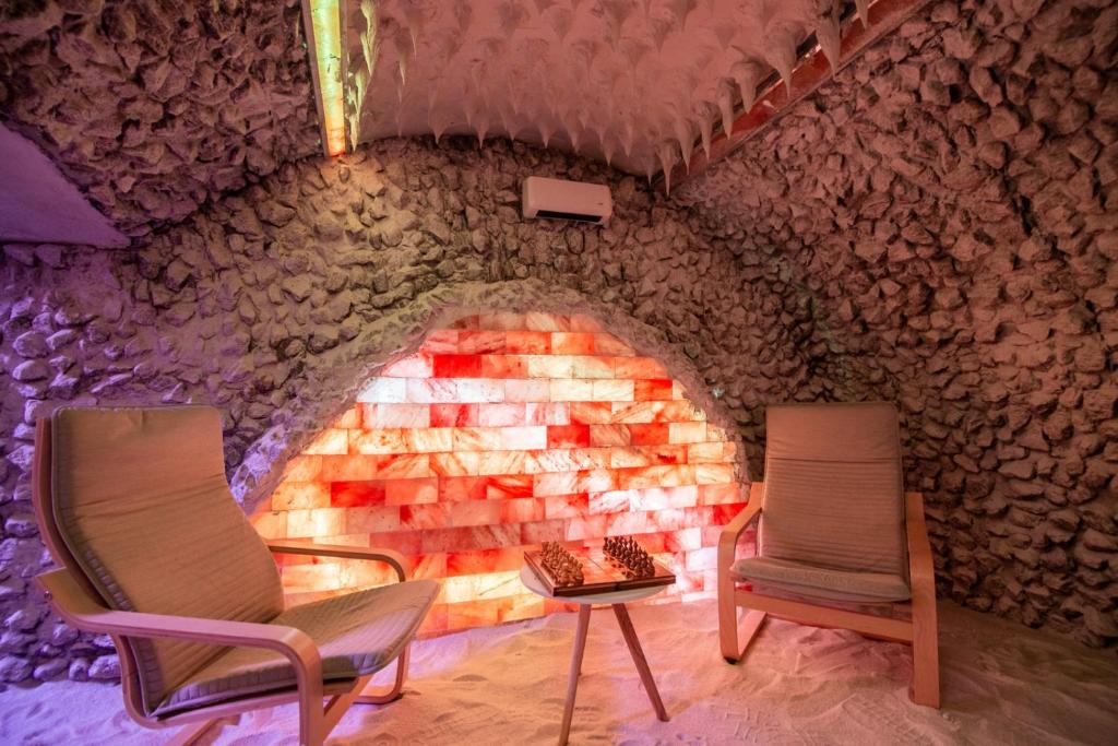 Posezení v ubytování HOTEL VITAL
