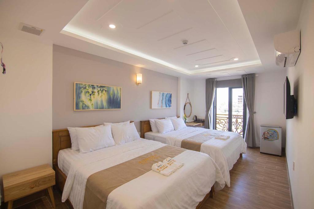Sunset Hotel & Apartment - Habitación De Lujo Cuádruple